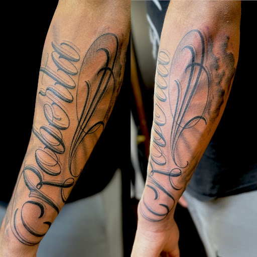 Explore auto tattoo ideas, creative tattoo ideas in Wheeling, available at SPFX Tattoo