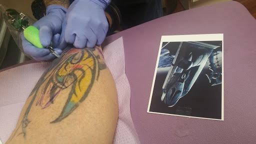 Explore cowboy hat tattoo ideas, creative tattoo ideas in Mandeville, available at Abita Tattoo