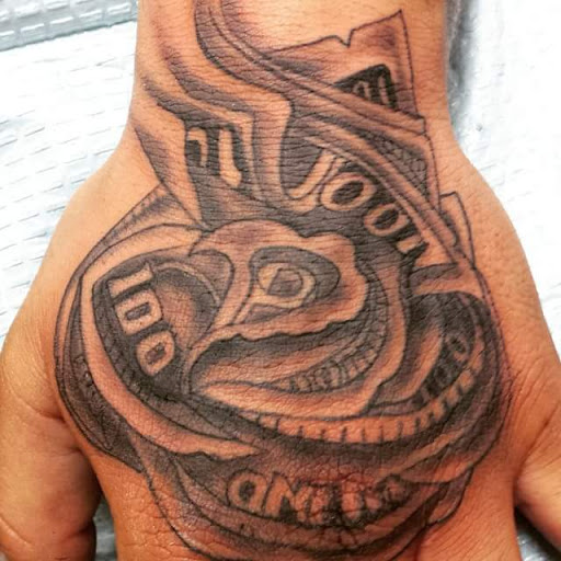 Explore infinity sign tattoo ideas, creative tattoo ideas in Los Angeles, available at South Central Tattoos