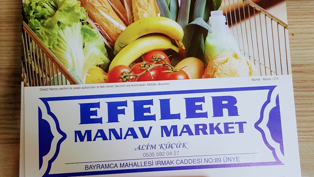Efeler manav market