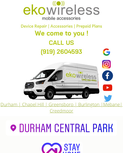 Electronics Repair Shop «Ekowireless», reviews and photos, 1058 W Club Blvd #496, Durham, NC 27701, USA