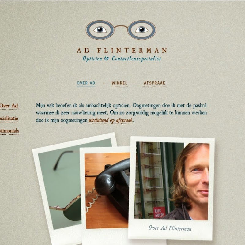 Ad Flinterman Opticien & Contactlensspecialist