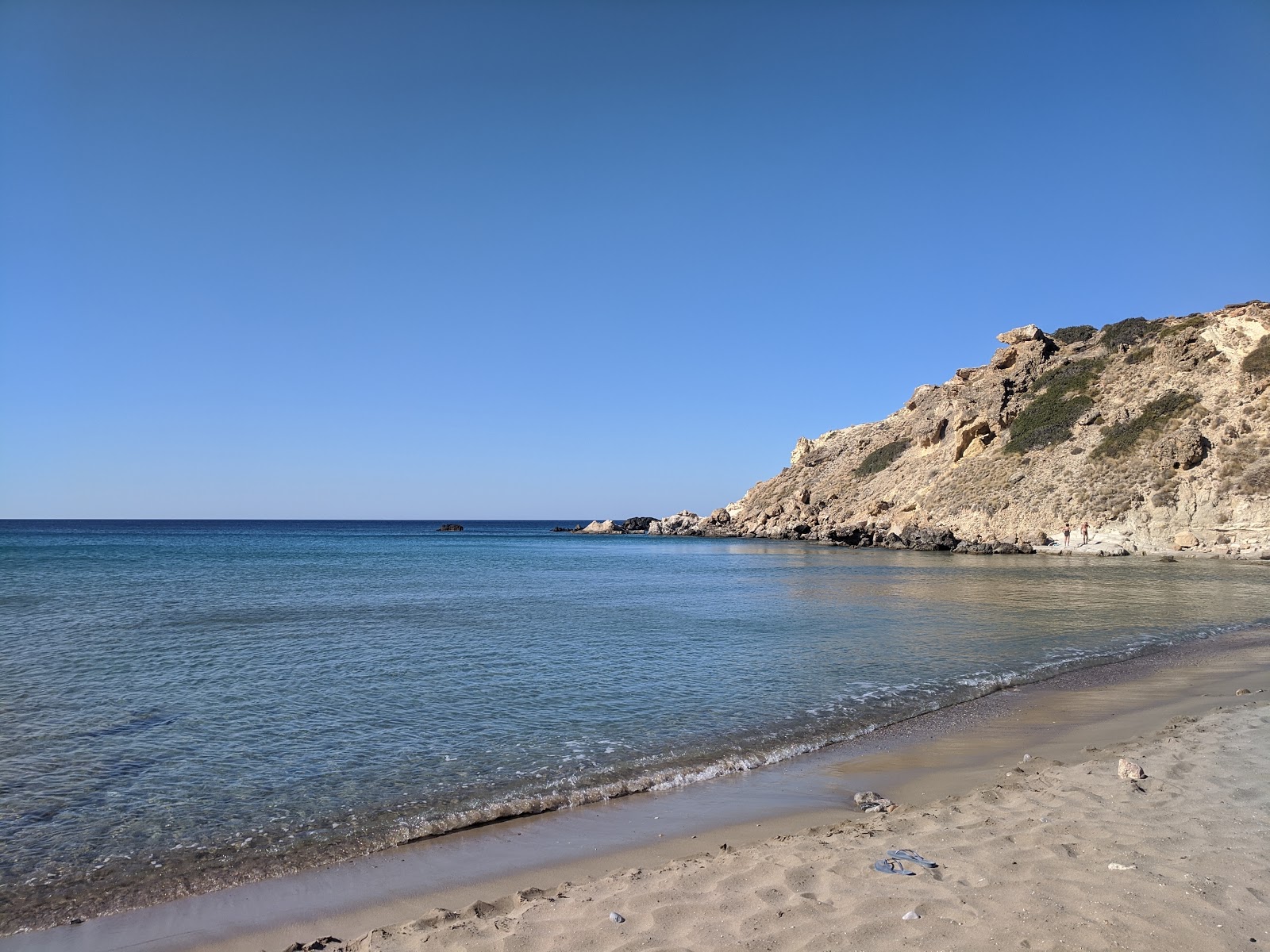 Foto von Ammoudi beach wilde gegend