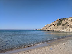 Foto von Ammoudi beach wilde gegend