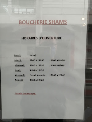 BOUCHERIE SHAMS à La Roche-sur-Yon