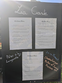 Menu du Restaurant U Pescadore à Ota