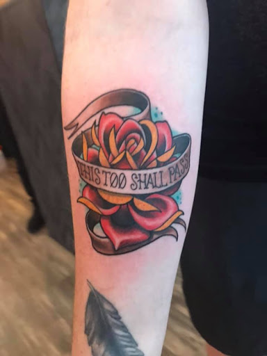 Explore record tattoo ideas, creative tattoo ideas in Jonesboro, available at Gallery Of Ink Tattoo Shop
