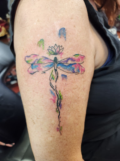 Explore skull tattoo cover up ideas, creative tattoo ideas in Inverness, available at The Perfect Spot Tattoos