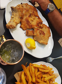 Escalope panée du Restaurant méditerranéen Le Marais - Restaurant, Bar et Plage à Hyères à Hyères - n°5