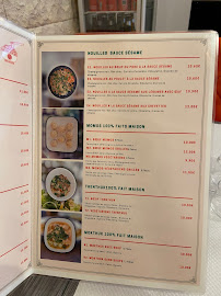 Restaurant tibétain Zambalha à Paris (le menu)
