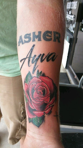 Explore ega tattoo ideas, creative tattoo ideas in Beverly Hills, available at R-N-R Custom Tattoos