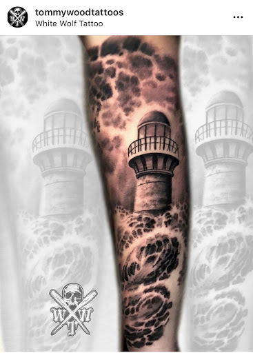 Tattoo Shop «White Wolf Tattoo», reviews and photos, 2889 NJ-35, Hazlet, NJ 07730, USA