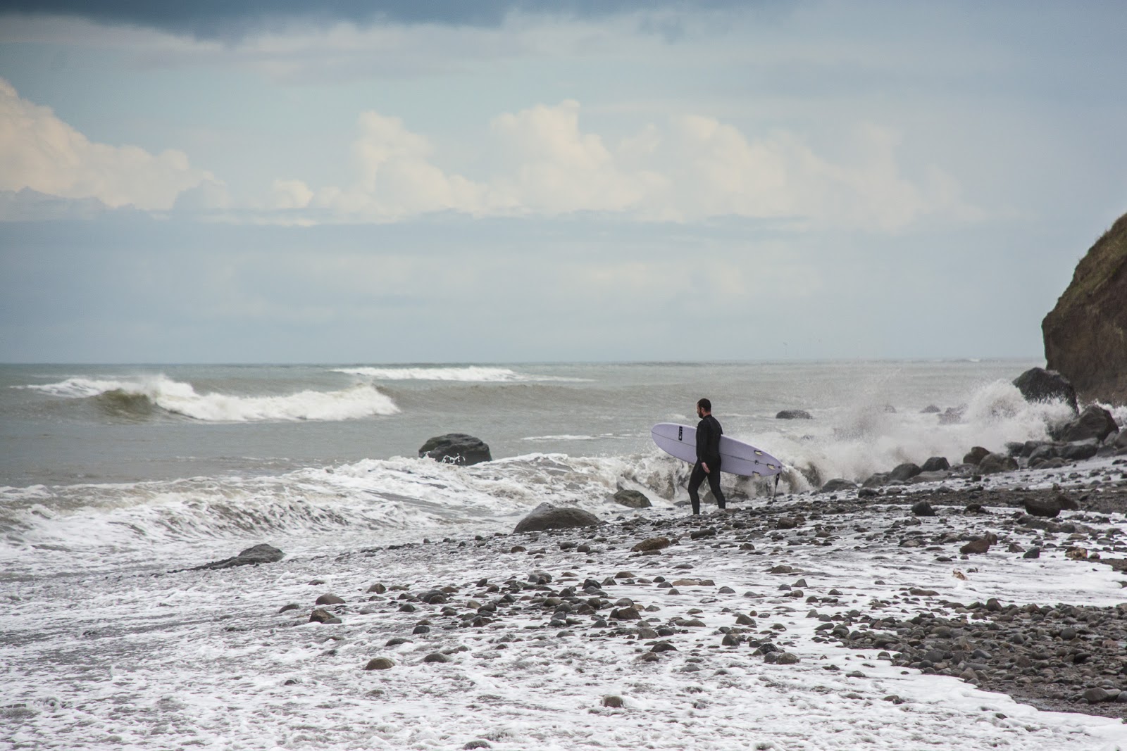 Foto de Ohawe Beach e sua bela paisagem