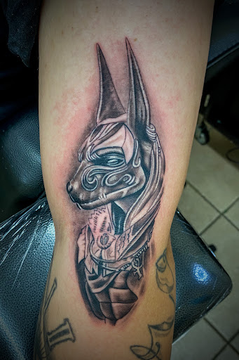 Explore jesus cross tattoo ideas, creative tattoo ideas in Rogers, available at Ink Solutions Tattoo