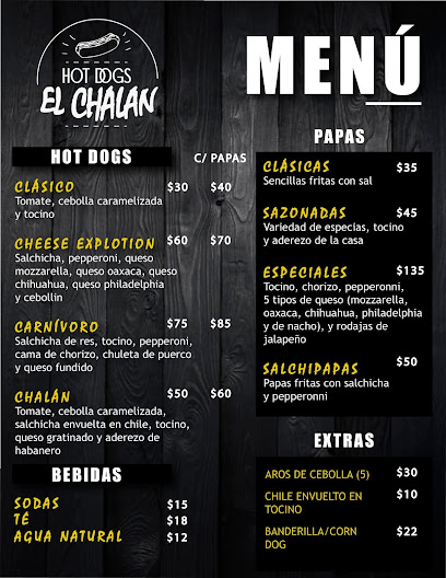 Hot dogs El Chalan - Av. Benito Juárez 671, Espinoza, 21480 Tecate, B.C., Mexico