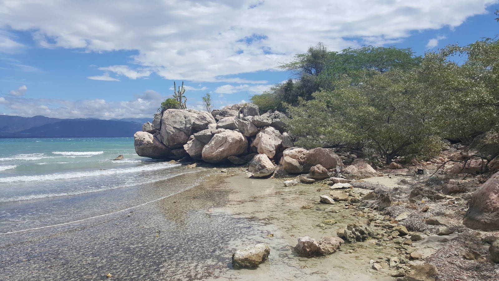 Blanca beach'in fotoğrafı uçurumlarla desteklenmiş