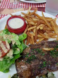 Steak du Restaurant français AUBERGE du Petit Mas à Issoire - n°7