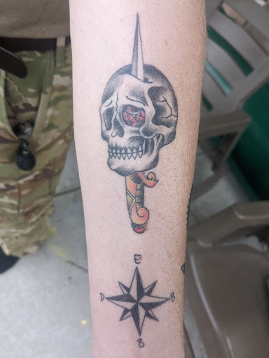 Explore simple stick and poke tattoo ideas, creative tattoo ideas in Junction City, available at New Era Tattoo Studio