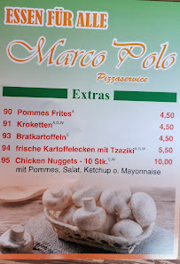 Livraison de pizzas Pizzaservice Marco Polo à Neustrelitz (la carte)