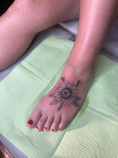 Explore tribal chest tattoo ideas, creative tattoo ideas in Foley, available at Emerald Ink Tattoos by Victoria