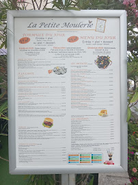 Restaurant La Petite Moulerie à Arcachon - menu / carte