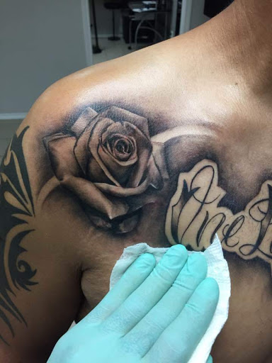 Explore japanese cloud tattoo ideas, creative tattoo ideas in Arlington, available at Arlington Ink