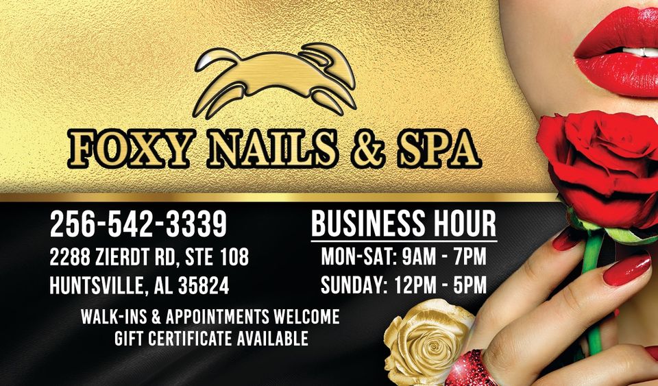 Foxy Nails & Spa 35824