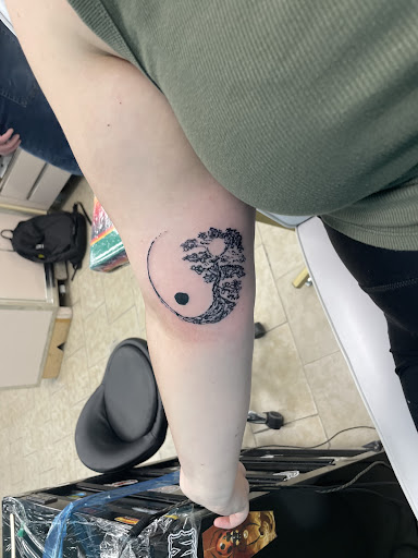 Explore volleyball tattoo ideas, creative tattoo ideas in Scranton, available at Black Sheep Tattoo & Piercing Studio