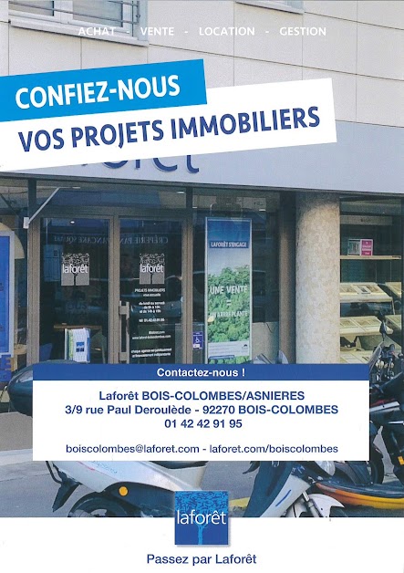 Laforêt immobilier à Bois-Colombes (Hauts-de-Seine 92)