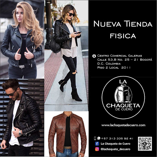 la chaqueta de cuero