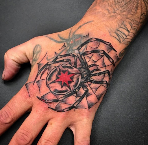 Explore k tattoo ideas, creative tattoo ideas in Denton, available at Black Anchor Tattoo