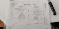 Menu / carte de La Mia Infanzia A Tavola à Faenza