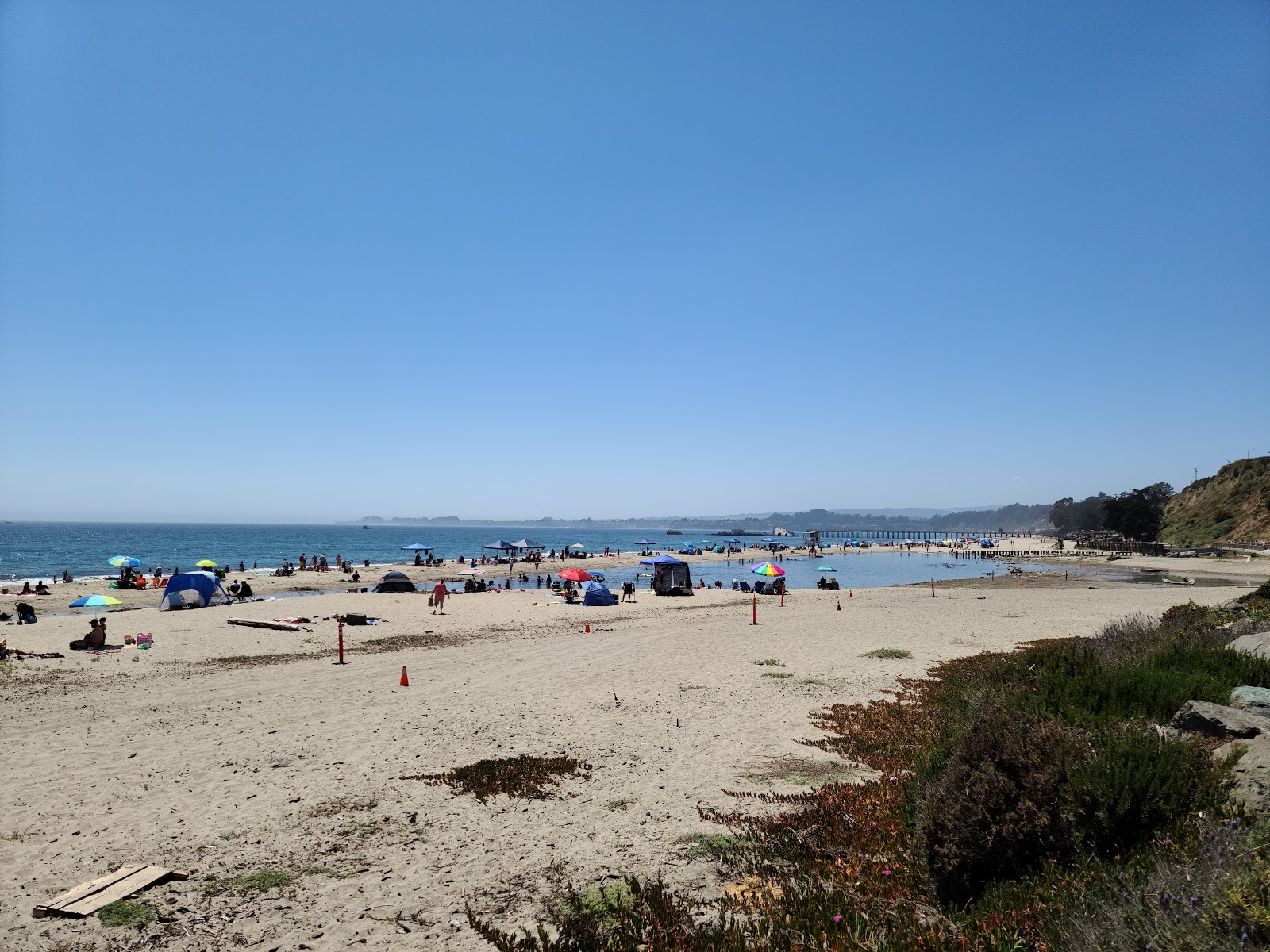 Fotografija Rio Del Mar Beach II z svetel pesek površino