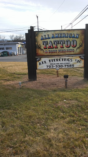 Tattoo Shop «All American Tattoo», reviews and photos, 7595 Centreville Rd, Manassas, VA 20111, USA