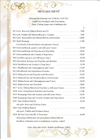 China-Restaurant Jade à Werdohl menu
