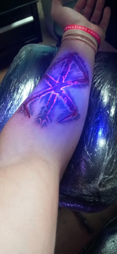 Explore forearm tattoo idea for men, creative tattoo ideas in Lafayette, available at Kreative Ink Tattoo Studio