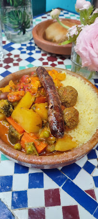 Couscous du Restaurant marocain Restaurant l'Étoile du Maroc à Paris - n°19
