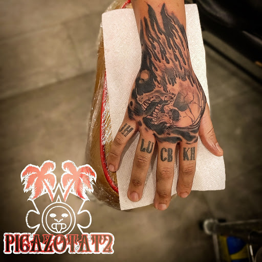 Explore smoke tattoo filler ideas, creative tattoo ideas in Palm Desert, available at Picazo Tattoo Studio