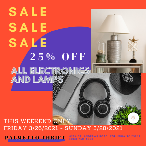 Thrift Store «Palmetto Thrift Store», reviews and photos, 4068 Fernandina Rd, Columbia, SC 29212, USA