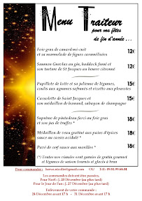 Carte du La Brasserie des Loges à Dijon