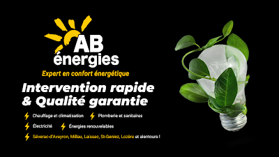 AB Energies à St Geniez d'Olt et d'Aubrac - Plombier-Chauffagiste et Électricien à St Geniez d'Olt et d'Aubrac