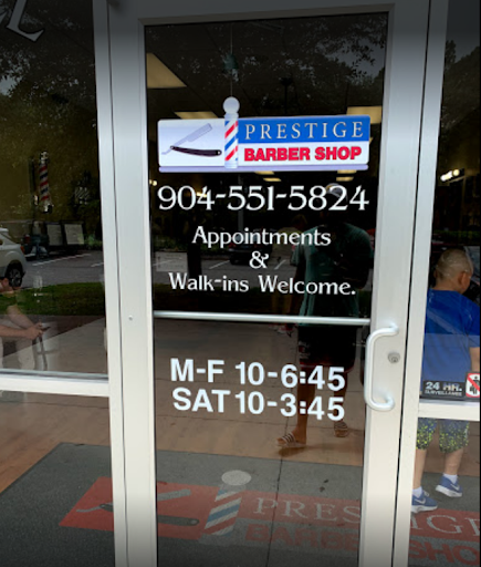 Barber Shop «Prestige Barber Shop», reviews and photos, 9726 Touchton Rd #103, Jacksonville, FL 32246, USA