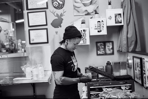 Explore small mountain tattoo ideas, creative tattoo ideas in Minneapolis, available at Jackalope Tattoo