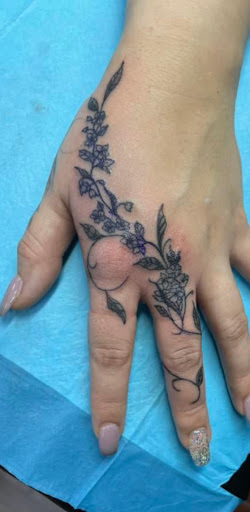 Explore highland cow tattoo ideas, creative tattoo ideas in Toledo, available at 4 Nineteen Ink