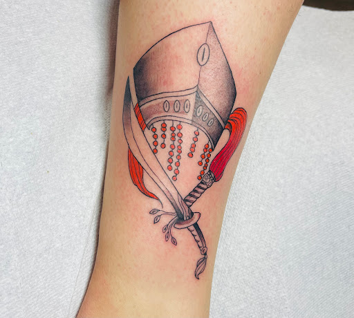 Explore death stranding tattoo ideas, creative tattoo ideas in Peabody, available at Intricate Ink Tattoo