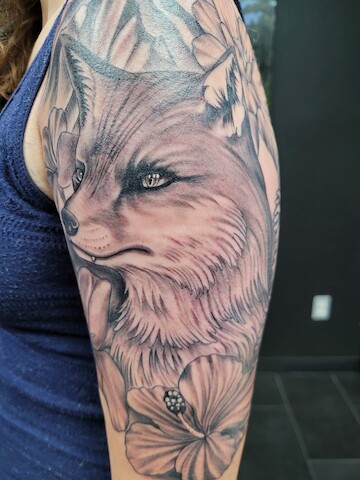 Explore spiritual tattoo ideas, creative tattoo ideas in Clarksville, available at All American Tattoo Co