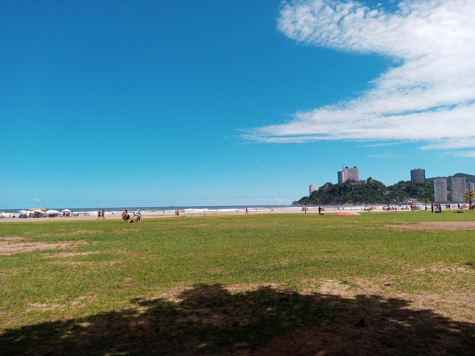 Foto de Playa de Itararé y el asentamiento