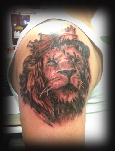 Explore stencil tattoo ideas, creative tattoo ideas in Warren, available at Elite Ink Tattoo Studios