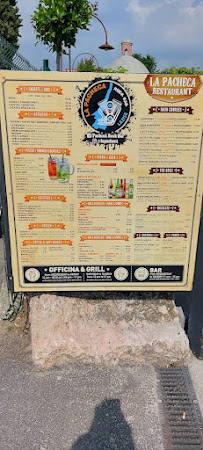 La Pacheca Rock Bar à Lazise menu