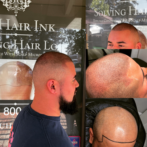 Explore grand theft auto tattoo ideas, creative tattoo ideas in Roseville, available at NuHair Ink. Scalp MicroPigmentation & Aesthetic Clinic of Sacramento